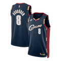 Unisex Dennis Schröder Cleveland Cavaliers Classic Edition Swingman NBA Basketball Jersey - Navy - view 1