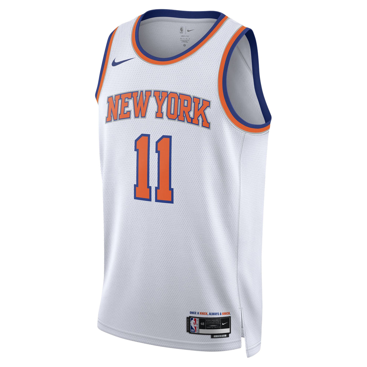 Unisex New York Knicks Association Swingman NBA Basketball Jersey - Jalen Brunson - view 3