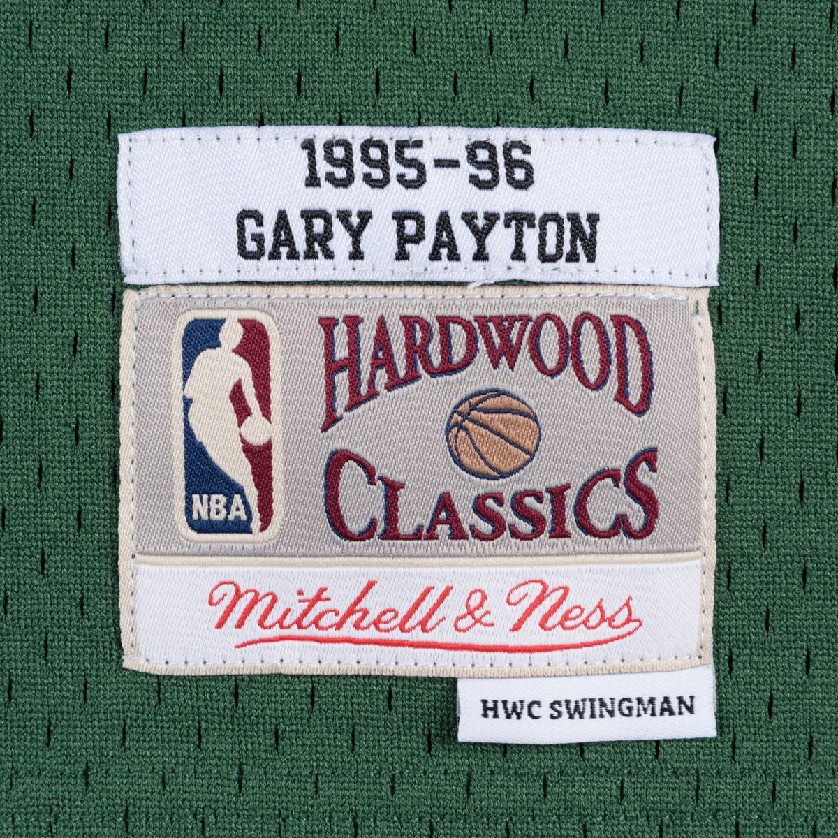 Men's Seattle Supersonics Swingman NBA Basketball Jersey Road Gary Payton 1995-96 - view 4