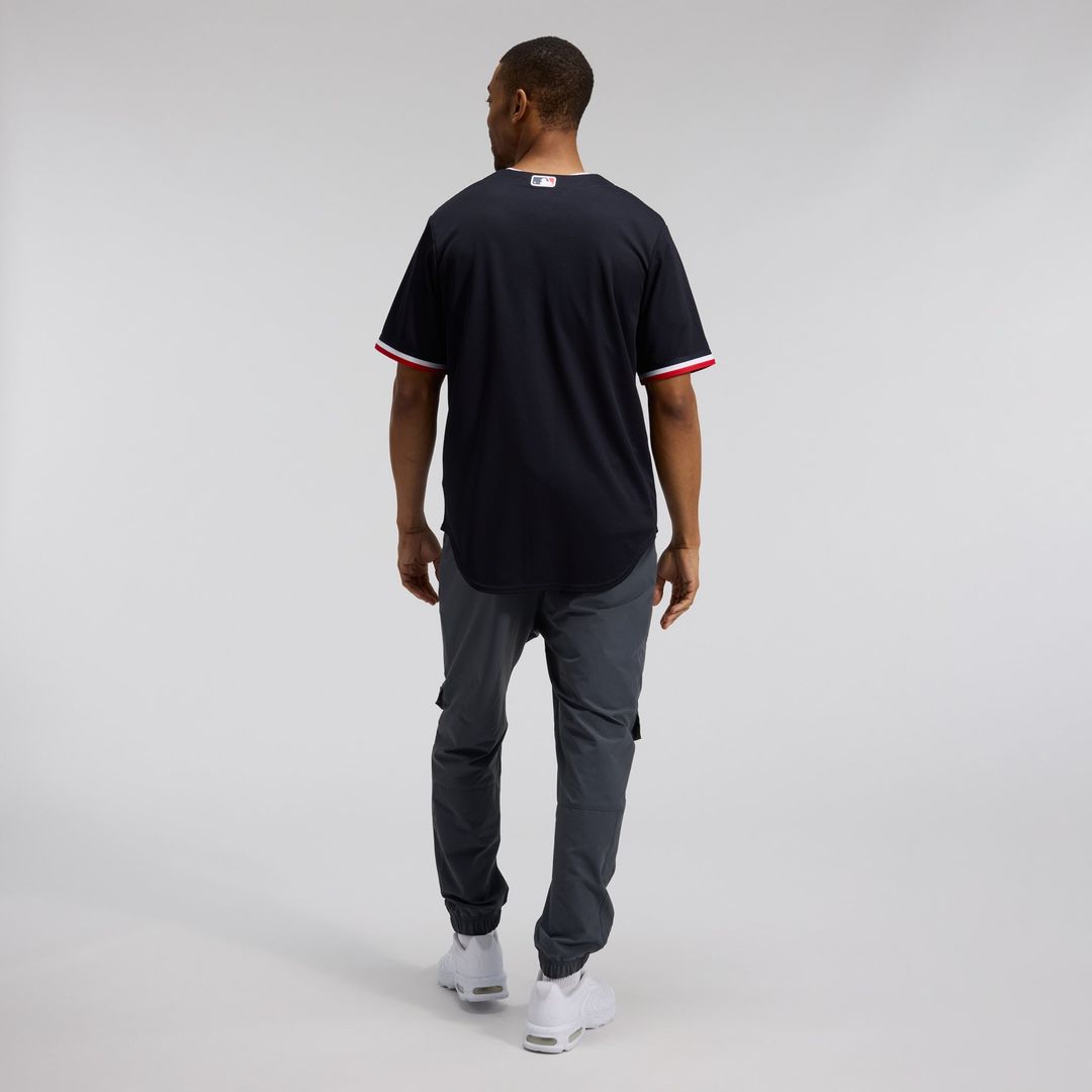 Men's Minnesota Twins Navy Alternate Replica MLB Baseball Jersey - view 17