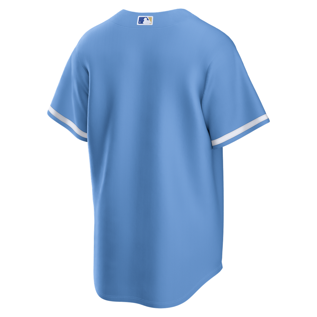Men's Kansas City Royals Light Blue Alternate Replica MLB Baseball Jersey - view 3