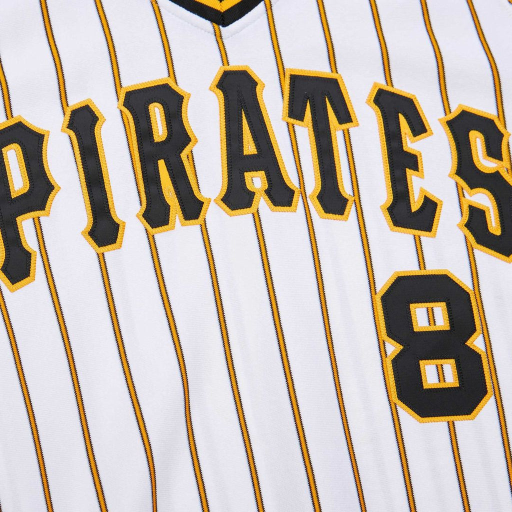 Men's Pittsburgh Pirates Willie Stargell Gold 1979 Throwback MLB Baseball Jersey - view 10