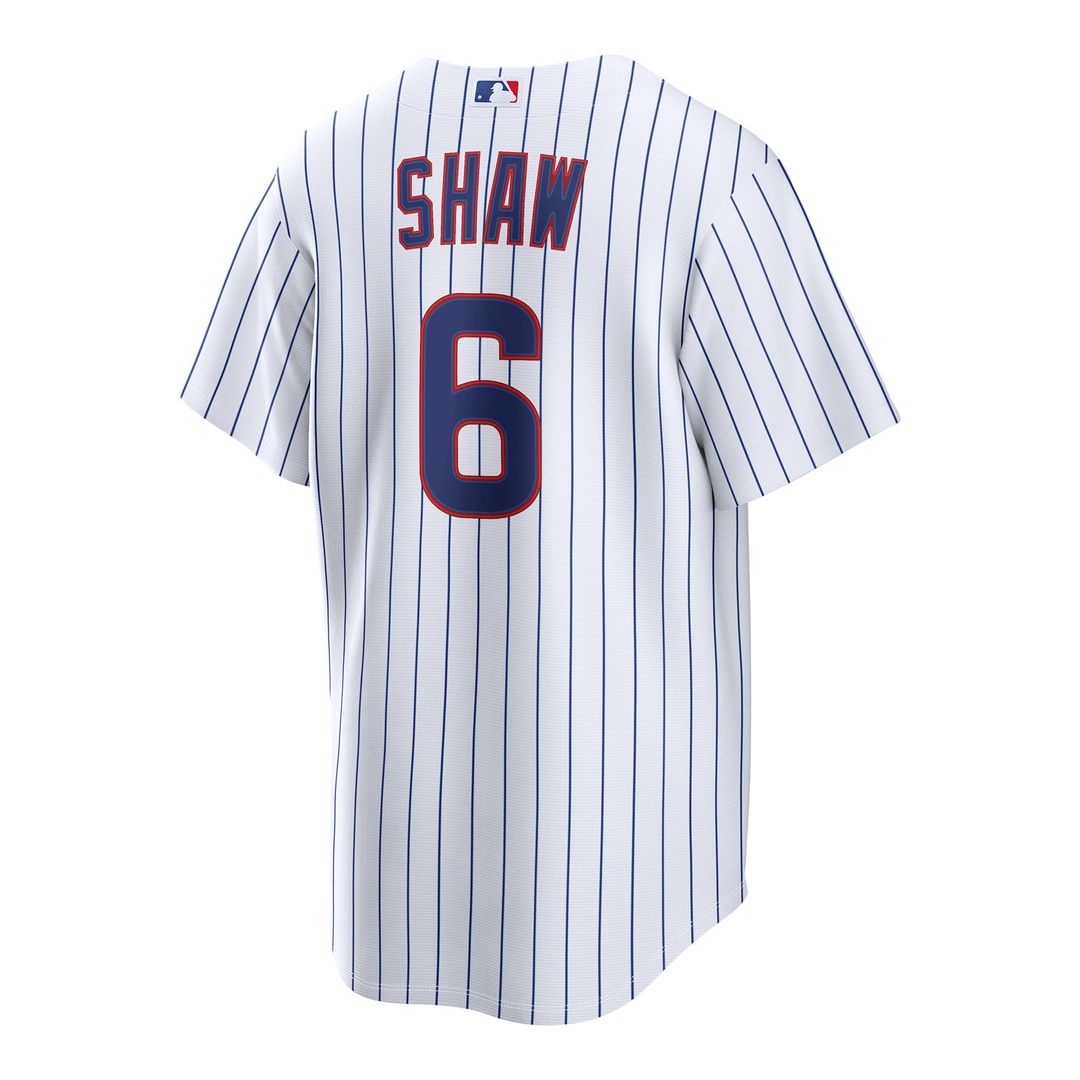 Men's Chicago Cubs Matt Shaw White Home Replica MLB Baseball Jersey - view 3