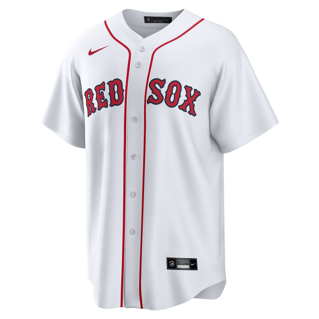 Men's Boston Red Sox Triston Casas White Home Replica MLB Baseball Jersey - view 2