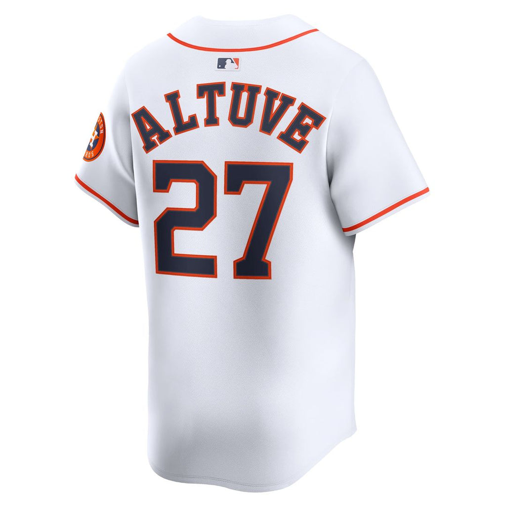 Men's Houston Astros Jose Altuve Gray Road Limited MLB Baseball Jersey - view 9