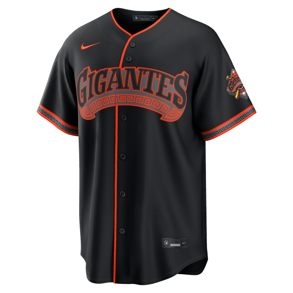 Men's San Francisco Giants Matt Chapman Black Alternate Stadium MLB Baseball Jersey - view 2
