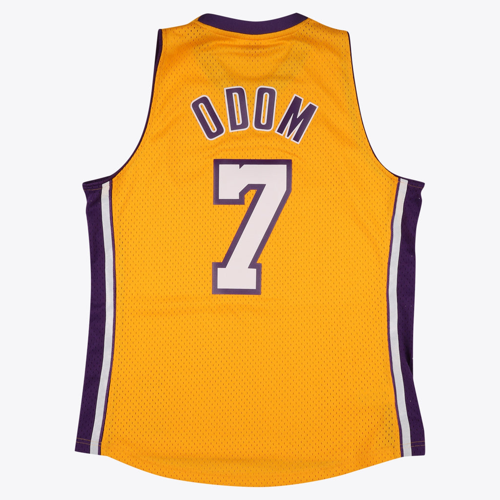Men's Los Angeles Lakers NBA Swingman Jersey - Lamar Odom - view 3