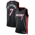 Unisex Giannis Antetokounmpo Miami Heat Icon Edition Swingman NBA Basketball Jersey - Black - view 1