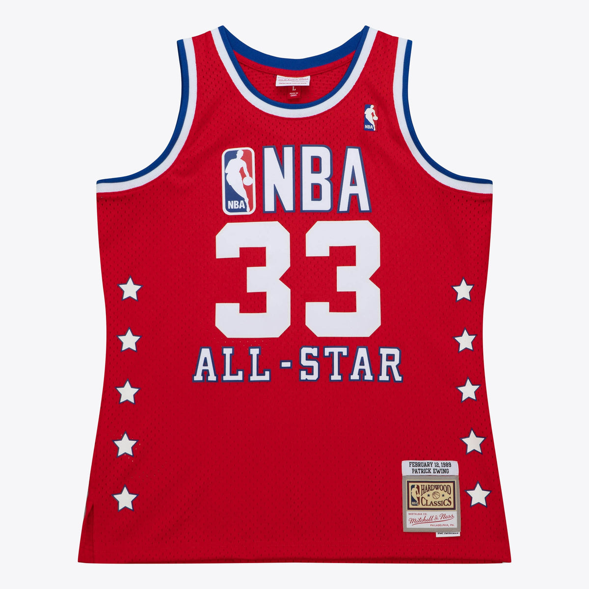 Men's NBA Patrick Ewing 1989 All-Star Swingman Jersey - Scarlet - view 3