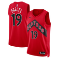 Unisex Jakob Poeltl Toronto Raptors Icon Edition Swingman NBA Basketball Jersey - Red - view 1