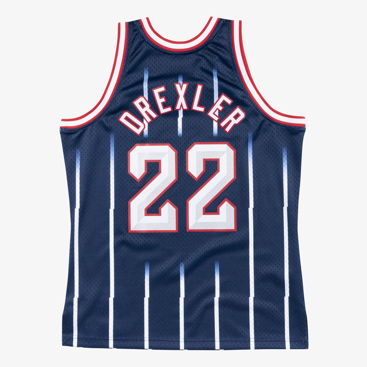 Men's Houston Rockets Swingman NBA Basketball Jersey Road Clyde Drexler 1996-97 - view 3