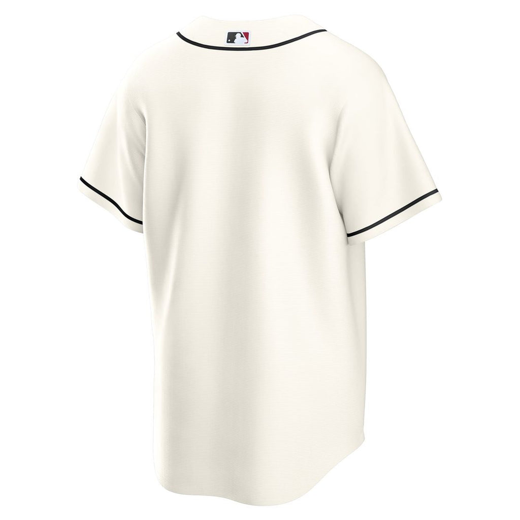Men's Arizona Diamondbacks Cream Home Replica MLB Baseball Jersey - view 3