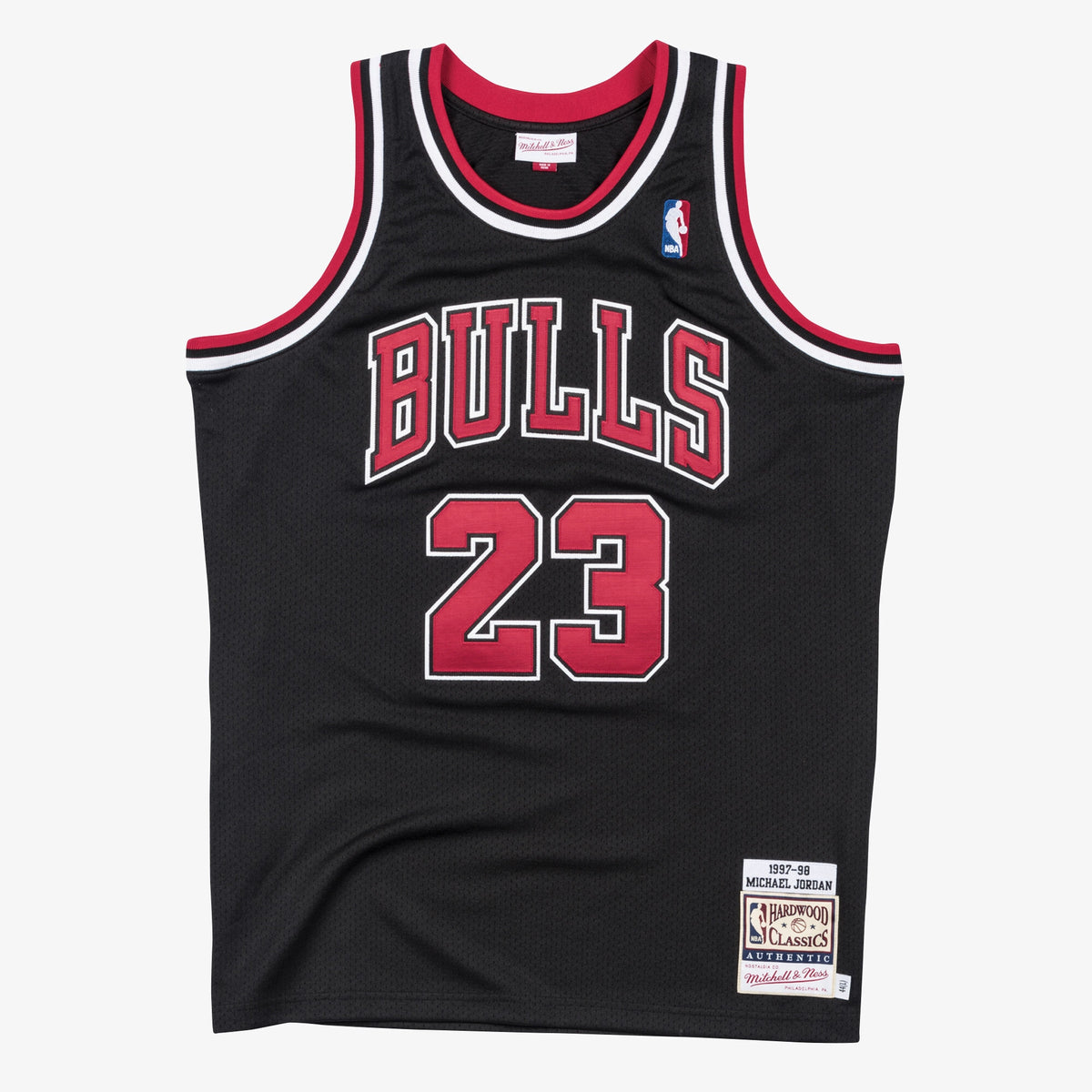 Men's Chicago Bulls NBA Basketball Jersey Alternate Michael Jordan 1997-98 - view 1