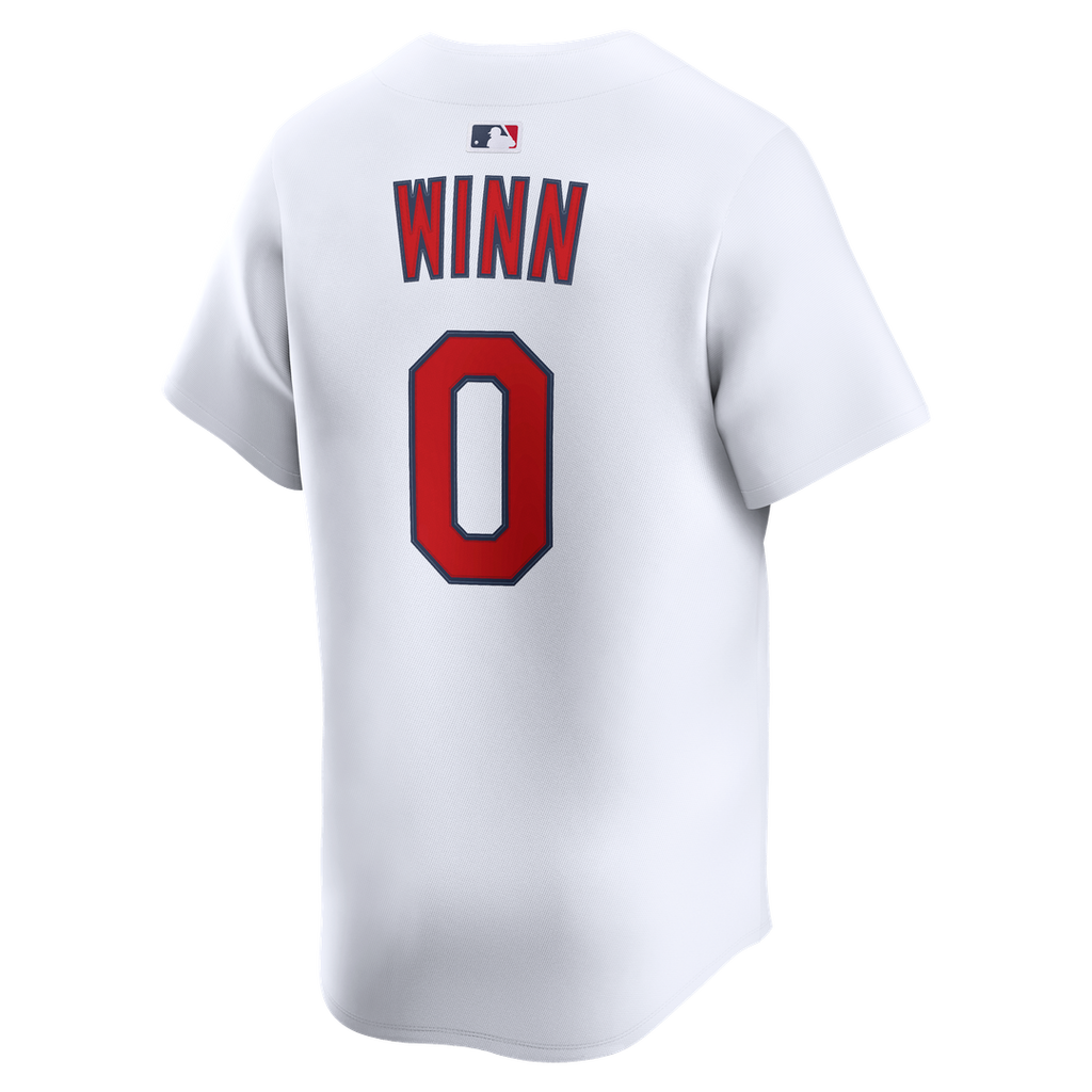 Men's St. Louis Cardinals Masyn Winn White Home Limited MLB Baseball Jersey - view 8