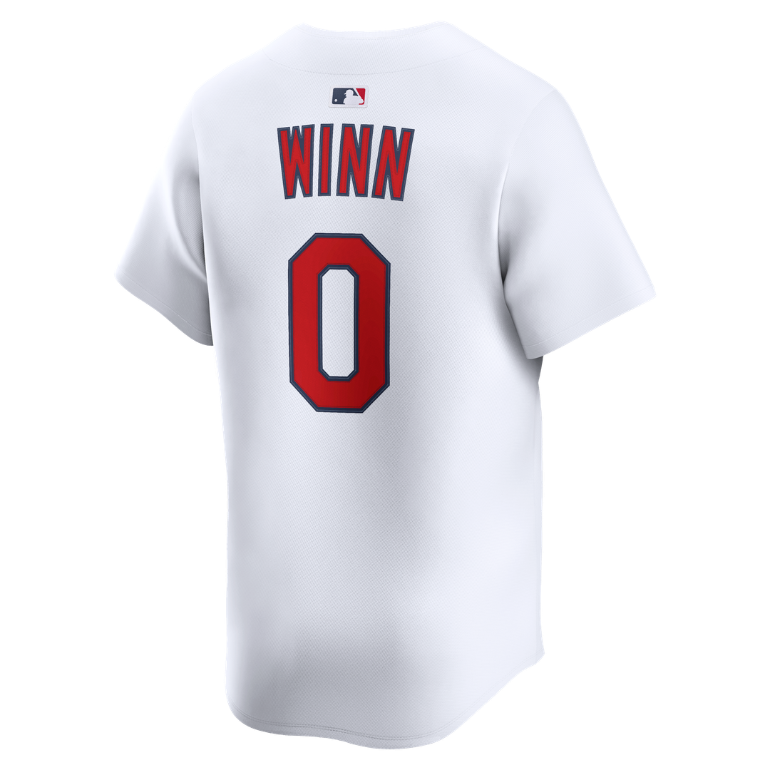 Men's St. Louis Cardinals Masyn Winn White Home Limited MLB Baseball Jersey - view 8