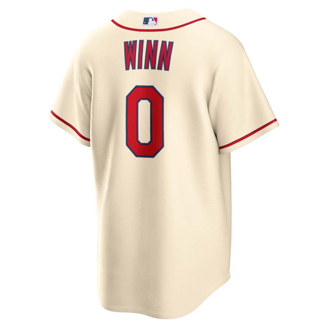 Men's St. Louis Cardinals Masyn Winn Cream Alternate Replica MLB Baseball Jersey - view 6