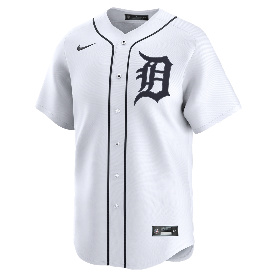 Men's Detroit Tigers Tarik Skubal White Home Limited MLB Baseball Jersey - view 3