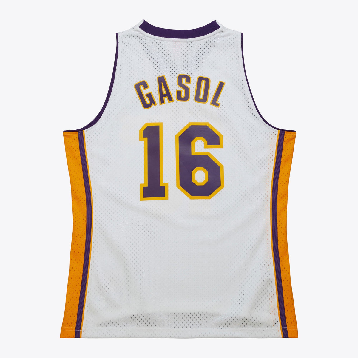 Men's Los Angeles Lakers Swingman NBA Basketball Jersey Pau Gasol 2008 - view 3