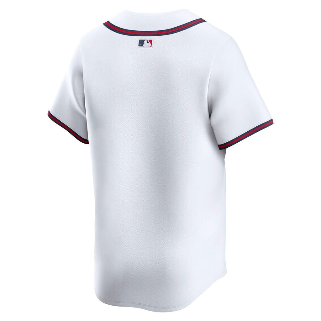 Men's Atlanta Braves White Home Limited MLB Baseball Jersey - view 7