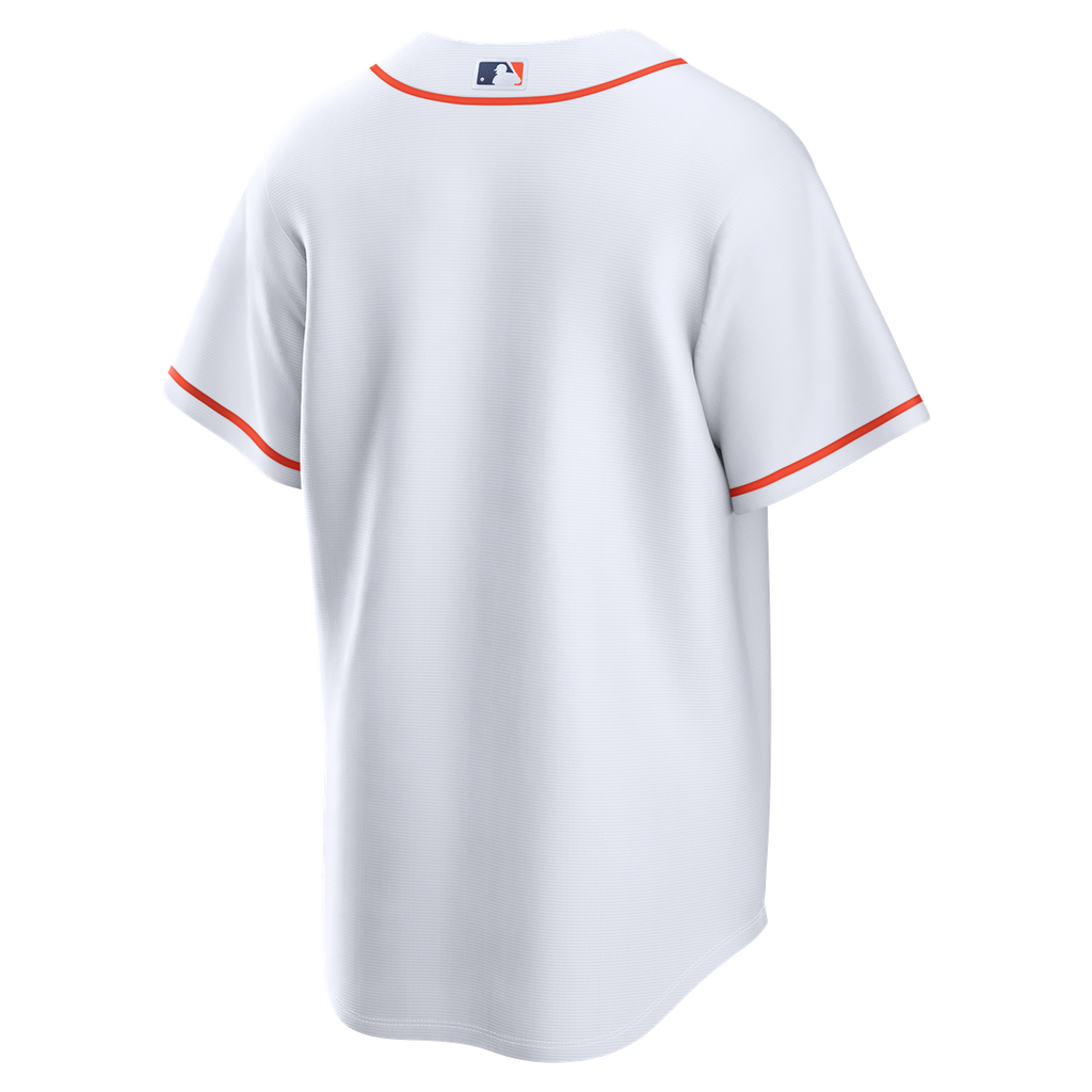 Men's Houston Astros White Home Replica MLB Baseball Jersey - view 3