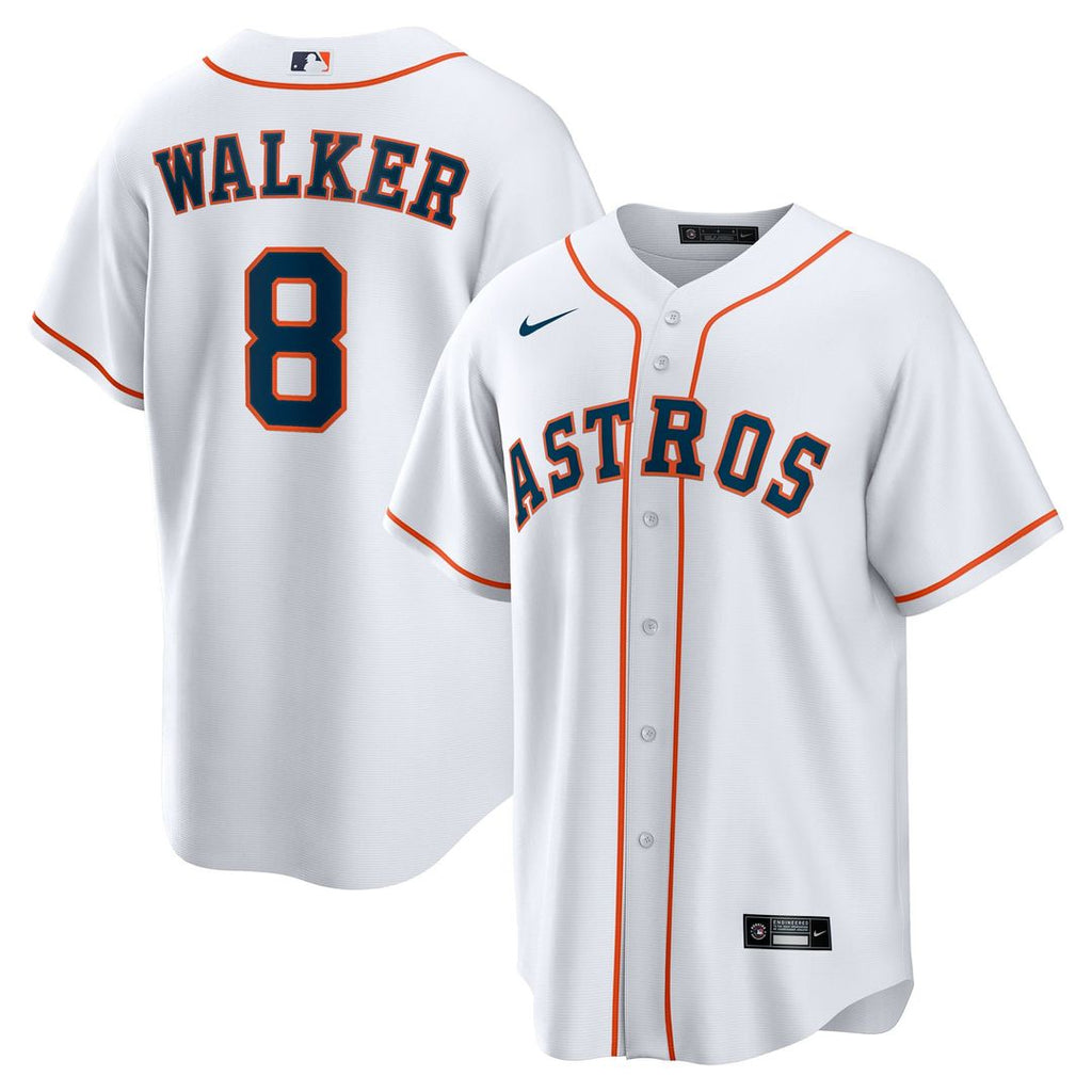 Men's Houston Astros Christian Walker White Home Replica MLB Baseball Jersey - view 1