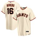 Men's San Francisco Giants Rafael Devers Cream Home Replica MLB Baseball Jersey - view 1