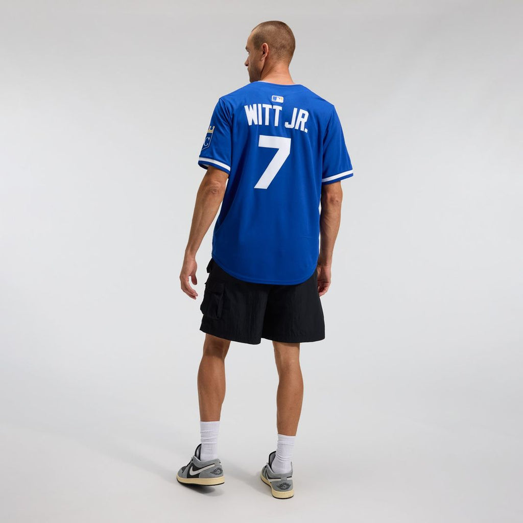Men's Kansas City Royals Bobby Witt Jr. Royal Alternate 2 Limited MLB Baseball Jersey - view 6