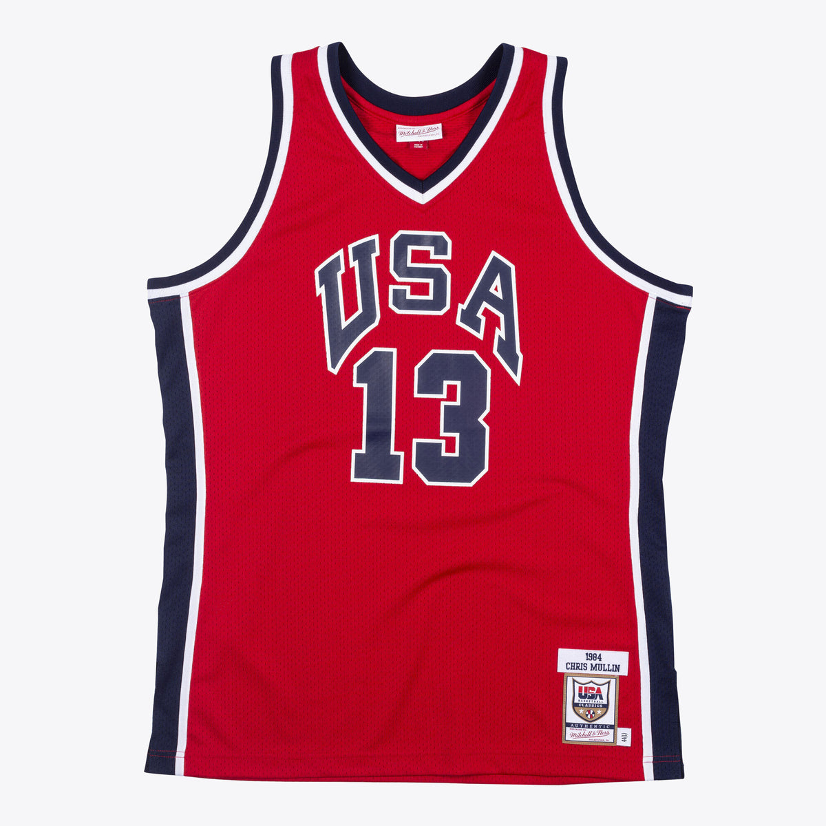 Men's USA Basketball Basketball Jersey Chris Mullin 1984 - view 1