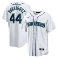 Men's Seattle Mariners Julio Rodriguez White Home Replica MLB Baseball Jersey - view 1