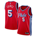 Unisex Quentin Grimes Philadelphia 76ers Statement Edition Swingman NBA Basketball Jersey - Red - view 1
