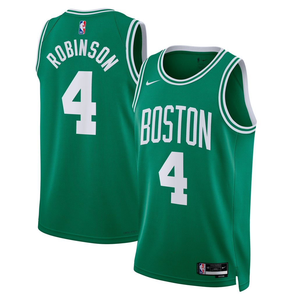 Unisex Mitchell Robinson Boston Celtics Icon Edition Swingman NBA Basketball Jersey - Kelly Green - view 1