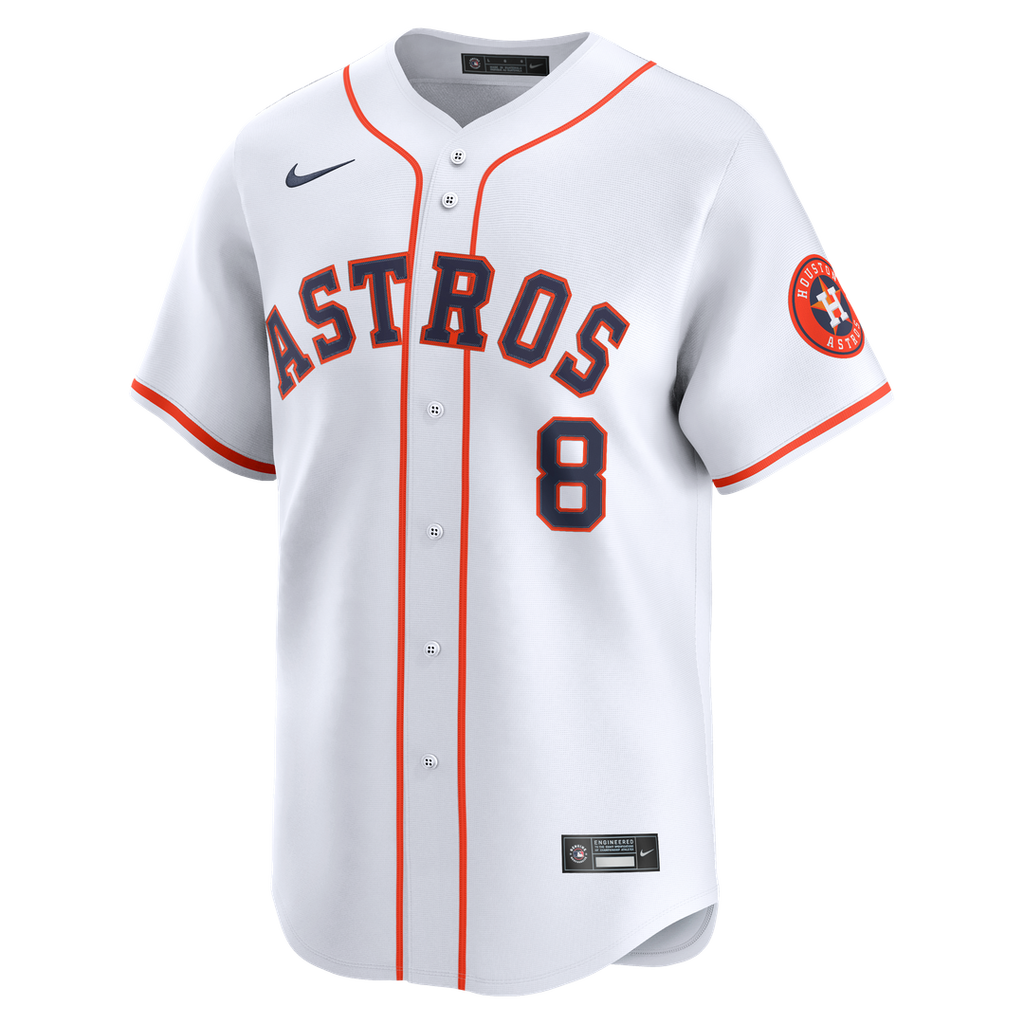 Men's Houston Astros Christian Walker White Home Limited MLB Baseball Jersey - view 2