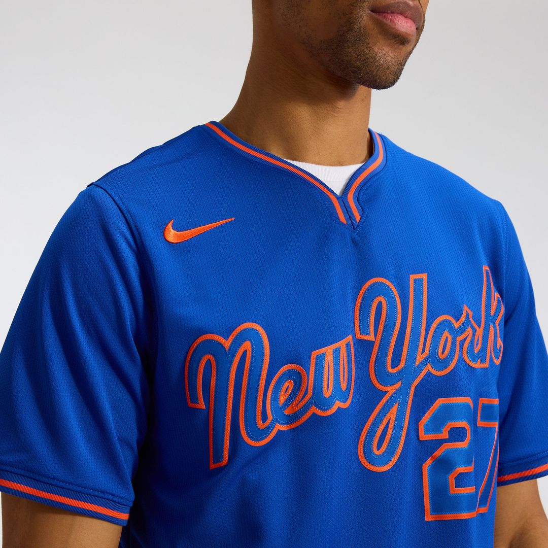 Men's New York Mets Mark Vientos Royal Alternate Limited MLB Baseball Jersey - view 10