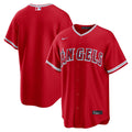 Men's Los Angeles Angels Red Alternate Replica MLB Baseball Jersey - view 1