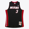 Men's Miami Heat NBA Dwyane Wade 2012 Road Hardwood Classics Swingman Jersey - view 1