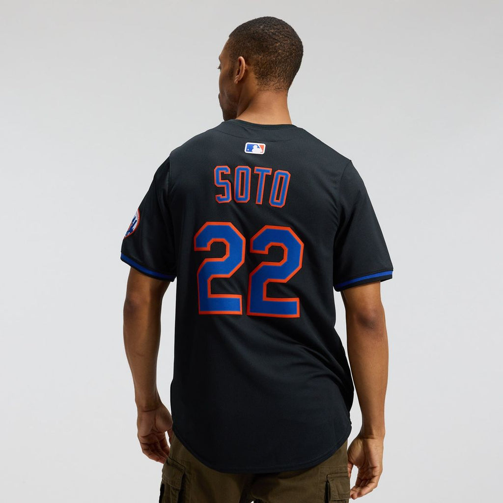 Men's New York Mets Juan Soto Gray Road Limited MLB Baseball Jersey - view 10