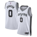Unisex Keldon Johnson San Antonio Spurs Association Edition Swingman NBA Basketball Jersey - White - view 1