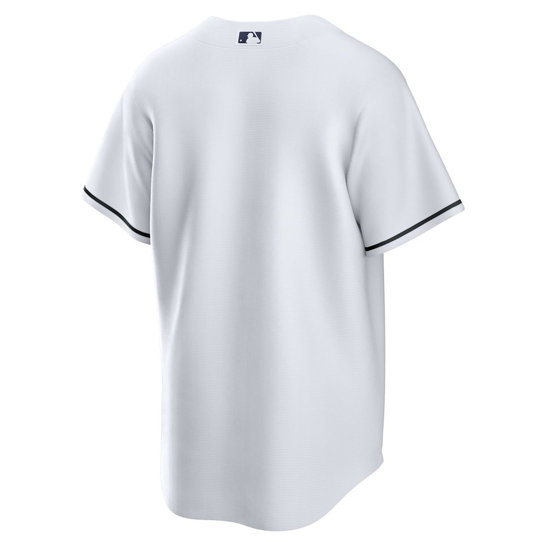 Men's Tampa Bay Rays White Home Replica MLB Baseball Jersey - view 3