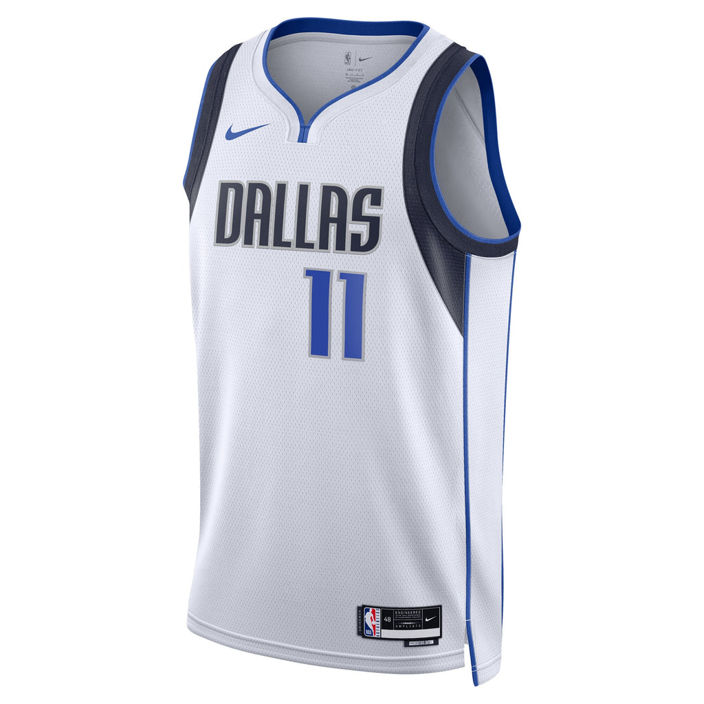 Unisex Kyrie Irving Dallas Mavericks Association Edition Swingman NBA Basketball Jersey - White - view 3
