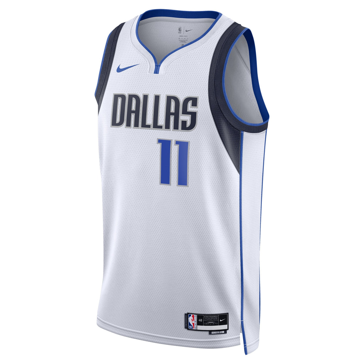 Unisex Kyrie Irving Dallas Mavericks Association Edition Swingman NBA Basketball Jersey - White - view 3