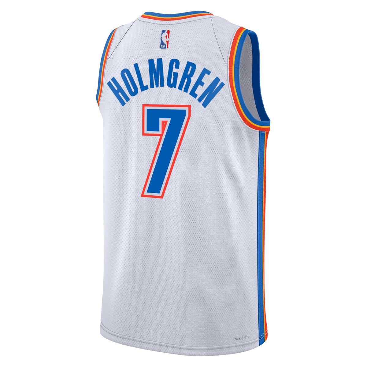 Unisex Chet Holmgren Oklahoma City Thunder Association Edition Swingman NBA Basketball Jersey - White - view 3