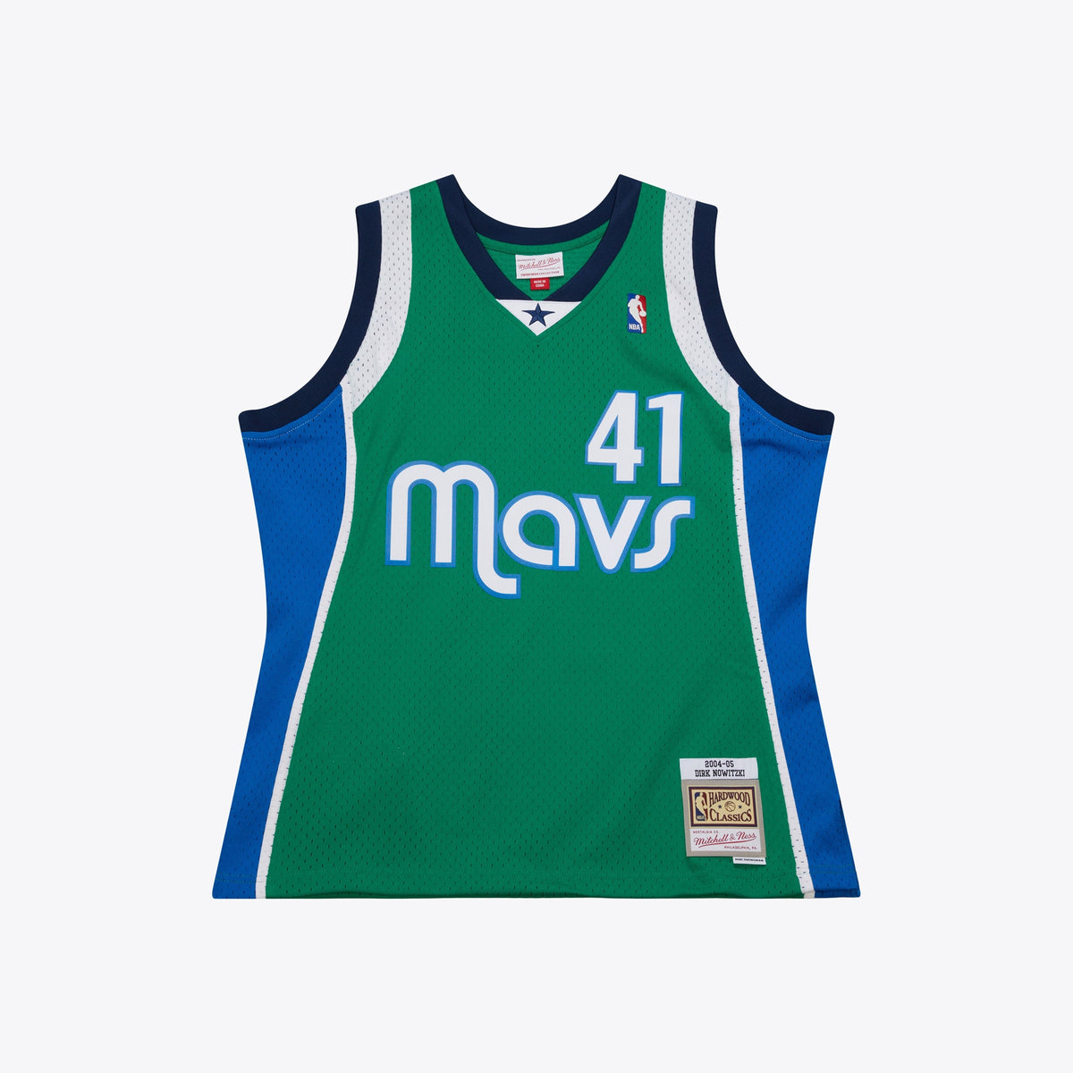 Men's Dallas Mavericks Swingman NBA Basketball Jersey 2004 Dirk Nowitzki - view 1