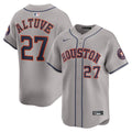 Men's Houston Astros Jose Altuve Gray Road Limited MLB Baseball Jersey - view 4