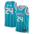 Unisex Brandon Miller Charlotte Hornets Icon Edition Swingman NBA Basketball Jersey - Teal - view 1