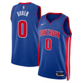 Unisex Jalen Duren Detroit Pistons Icon Edition Swingman NBA Basketball Jersey - Blue - view 1