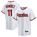 Men's Cleveland Guardians José Ramírez White Home Replica MLB Baseball Jersey - view 1