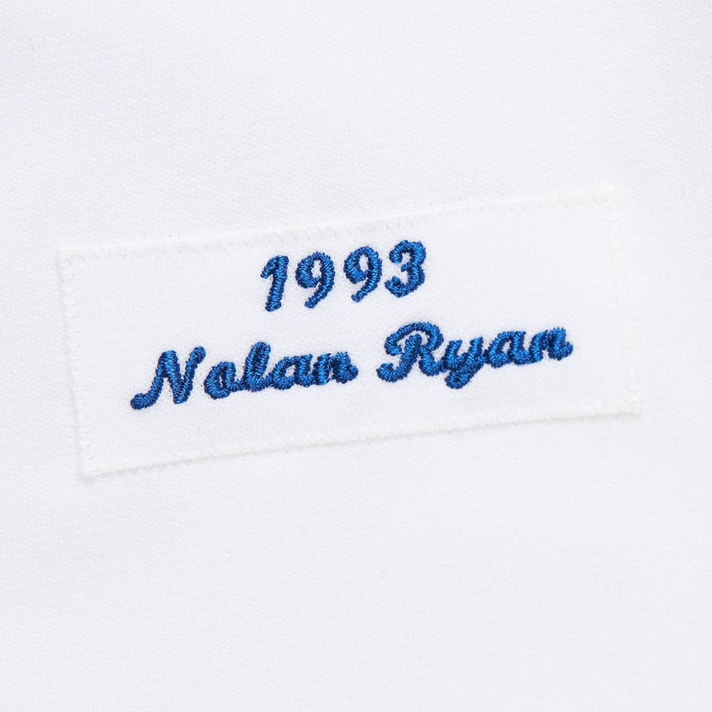 Men's Texas Rangers Nolan Ryan White 1993 Cooperstown Collection MLB Baseball Jersey - view 4