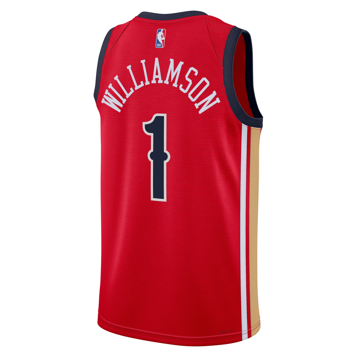 Unisex Zion Williamson New Orleans Pelicans Statement Edition Swingman NBA Basketball Jersey - Red - view 4