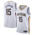 Unisex Jose Alvarado New Orleans Pelicans Association Edition Swingman NBA Basketball Jersey - White - view 1