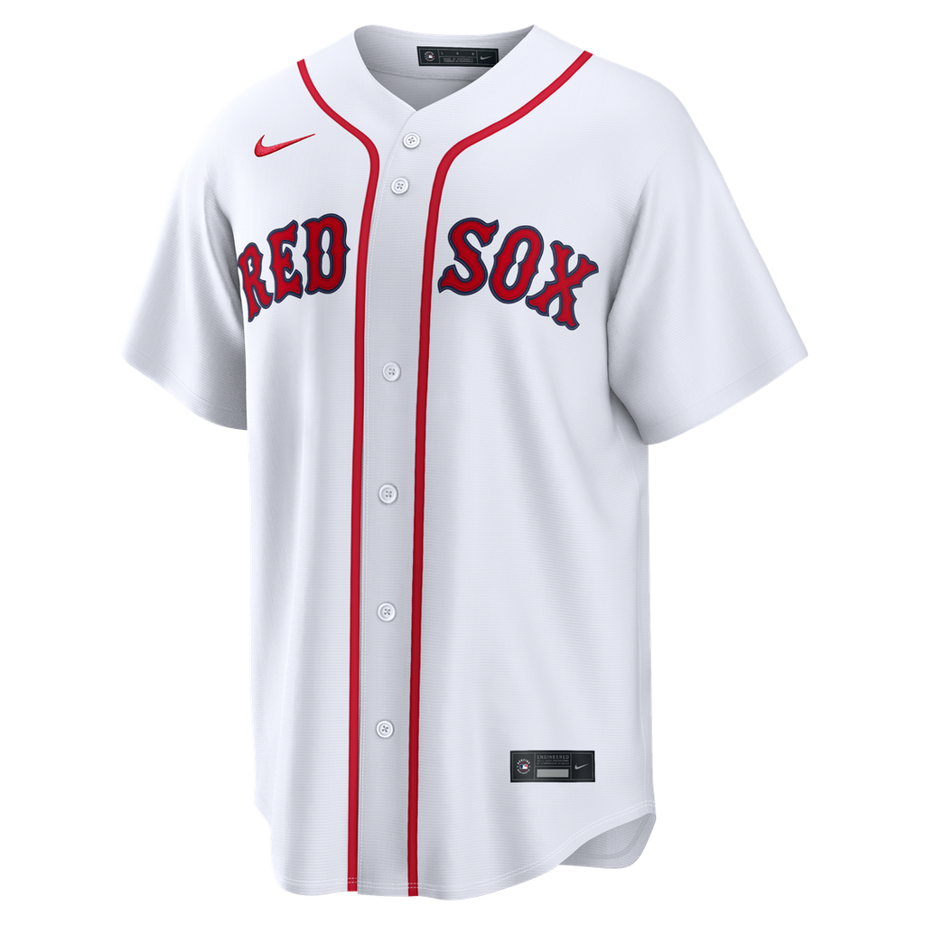 Men's Boston Red Sox Roman Anthony White Home Replica MLB Baseball Jersey - view 6